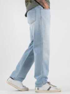 ESTASI Jeans liscio con gamba dritta ARTETA Azzurro Chiarissimo (6)