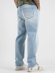ESTASI Jeans liscio con gamba dritta ARTETA Azzurro Chiarissimo (7)