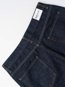 ESTASI Jeans liscio con gamba dritta ARTETA Blu scuro (1)