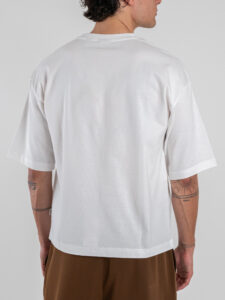 ESTASI T-shirt croppata LUNA Bianco (1)
