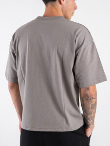 ESTASI T-shirt croppata LUNA Ferro (1)