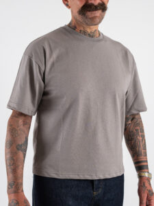 ESTASI T-shirt croppata LUNA Ferro (3)