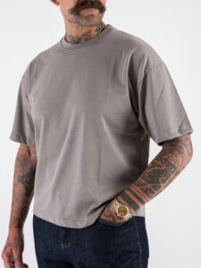 ESTASI T-shirt croppata LUNA Ferro (4)