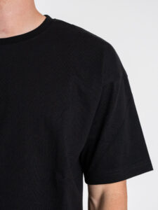 ESTASI T-shirt croppata LUNA Nero (5)