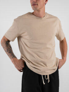 ESTASI T-shirt over in cotone SOLE Avorio (3)