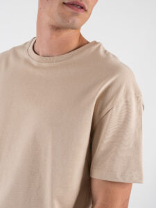 ESTASI T-shirt over in cotone SOLE Avorio (5)