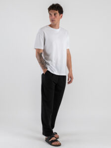 ESTASI T-shirt over in cotone SOLE Bianco (2)