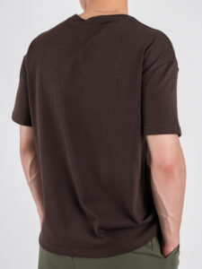 ESTASI T-shirt over in cotone SOLE Moro (1)