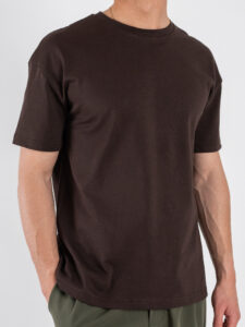 ESTASI T-shirt over in cotone SOLE Moro (3)