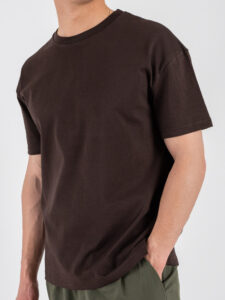 ESTASI T-shirt over in cotone SOLE Moro (4)