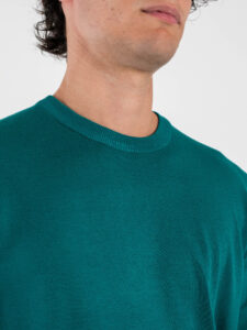 GIANNI LUPO Maglia girocollo leggera in viscosa GL512S Smerlado (4)