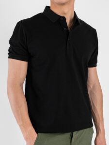 GIANNI LUPO Polo basica in tinta unita GL2153F Black (3)