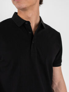 GIANNI LUPO Polo basica in tinta unita GL2153F Black (4)
