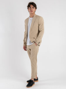 IMPERIAL Pantalone chinos da abito PWB0JBQ Beige (3)