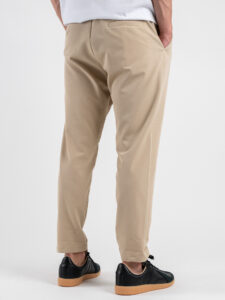 IMPERIAL Pantalone da abito con gamba morbida e coulisse in vita PC8QJBQ Beige (6)