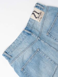ONLY&SONS Bermuda in jeans baggy CARL 22032958 Light Blue Denim (1)