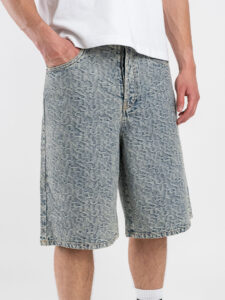 ONLY&SONS Bermuda in jeans con ricami CARL 22034106 Light Blue Denim (7)