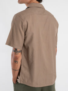 ONLY&SONS Camicia a mezza manica in cotone DILEM 22033778 Fossil (1)