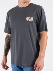 ONLY&SONS T-shirt over con stampa chase fronteretro TRISTAN 22035827 Grey Pinstripe (1)