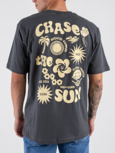 ONLY&SONS T-shirt over con stampa chase fronteretro TRISTAN 22035827 Grey Pinstripe (4)