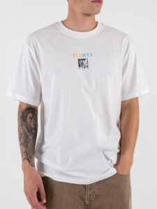 ONLY&SONS T-shirt over con stampa flores fronteretro TRISTAN 22035827 Bright White (1)