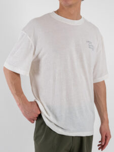 ONLY&SONS T-shirt over con stampa sul retro a rovescio LEON 22033666 Cloud Dancer (3)