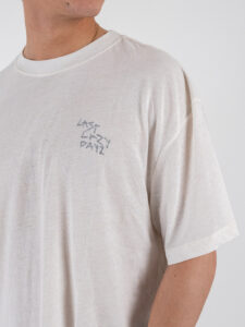 ONLY&SONS T-shirt over con stampa sul retro a rovescio LEON 22033666 Cloud Dancer (5)