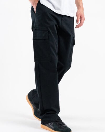 BERNA Pantalone tasconato a palazzo 251012 Nero 5 Nuovi Arrivi