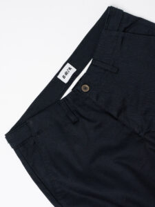 BERNA Pantalone tasconato a palazzo 251012 Nero (8)