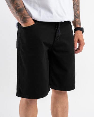 Bermuda in jeans baggy BULL Black 3 Nuovi Arrivi