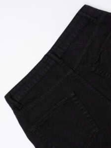 Bermuda in jeans baggy BULL Black (4)