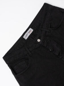 Bermuda in jeans baggy BULL Black (5)