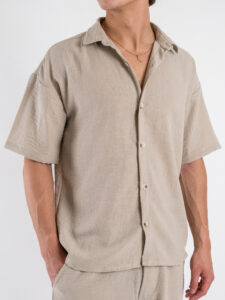 Coordinato regular con Camicia MM+Bermuda JAM Beige (5)