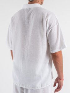 Coordinato regular con Camicia MM+Bermuda JAM Bianco (6)