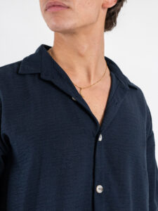 Coordinato regular con Camicia MM+Bermuda JAM Blu (4)
