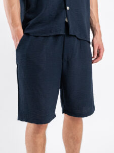 Coordinato regular con Camicia MM+Bermuda JAM Blu (7)