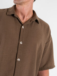 Coordinato regular con Camicia MM+Bermuda JAM Marrone (4)