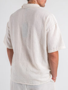 Coordinato regular con Camicia MM+Bermuda JAM Panna (5)