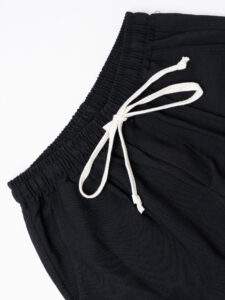 Coordinato regular con Giacca a MM + Pantalone lungo cropped SN666 Nero (11)