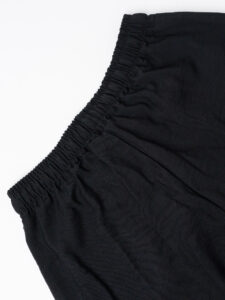 Coordinato regular con Giacca a MM + Pantalone lungo cropped SN666 Nero (12)