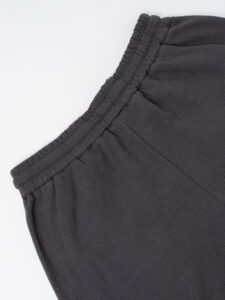 Coordinato regular con t-shirt +bermuda lavorato L815120 Dark Grey (8)