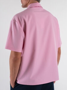 ESTASI Camicia regular MM con colletto YAMALSANE’ Rosa (1)