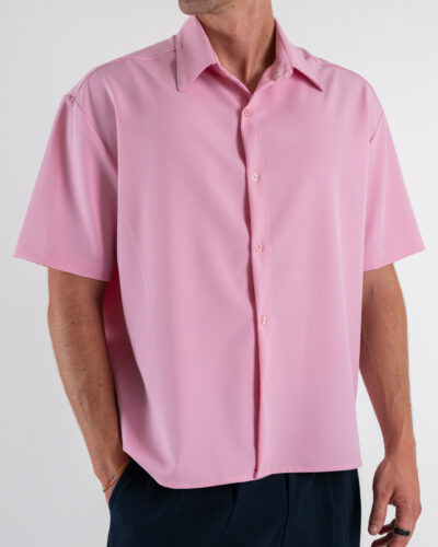 ESTASI Camicia regular MM con colletto YAMALSANE Rosa 3 Nuovi Arrivi