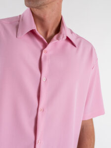 ESTASI Camicia regular MM con colletto YAMALSANE’ Rosa (4)