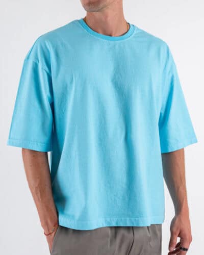 ESTASI T shirt regular box fit TERRA Splash 3 Nuovi Arrivi