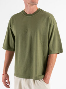 ESTASI T-shirt regular box fit TERRA Tundra (3)