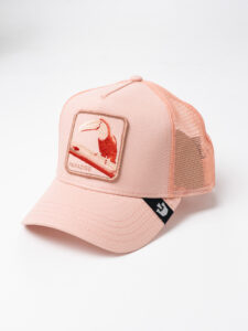 GOORIN BROS Cappellino con retina salmone e patch stampa tucano PARADISE (2)