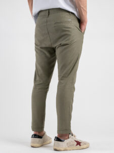 IMPERIAL Pantalone chinos da abito in misto lino PWB0JYF River (7)