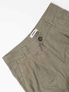 IMPERIAL Pantalone da abito baggy in misto lino PD3MJYF River (2)