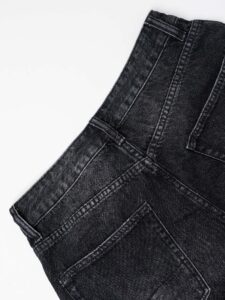 Jorts baggy in jeans JD7975G Nero (1)